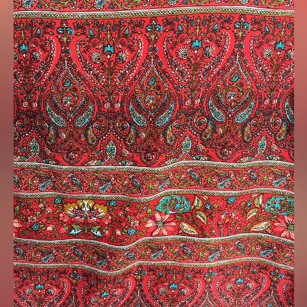 J. Crew Women’s Multicolored Paisley Blouse